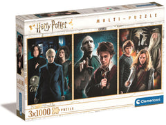 Clementoni Harry Potter 3 x 1000 Piece Puzzle