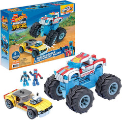 Hot Wheels Mega Construx Rodger Dodger & Monster Truck Playset
