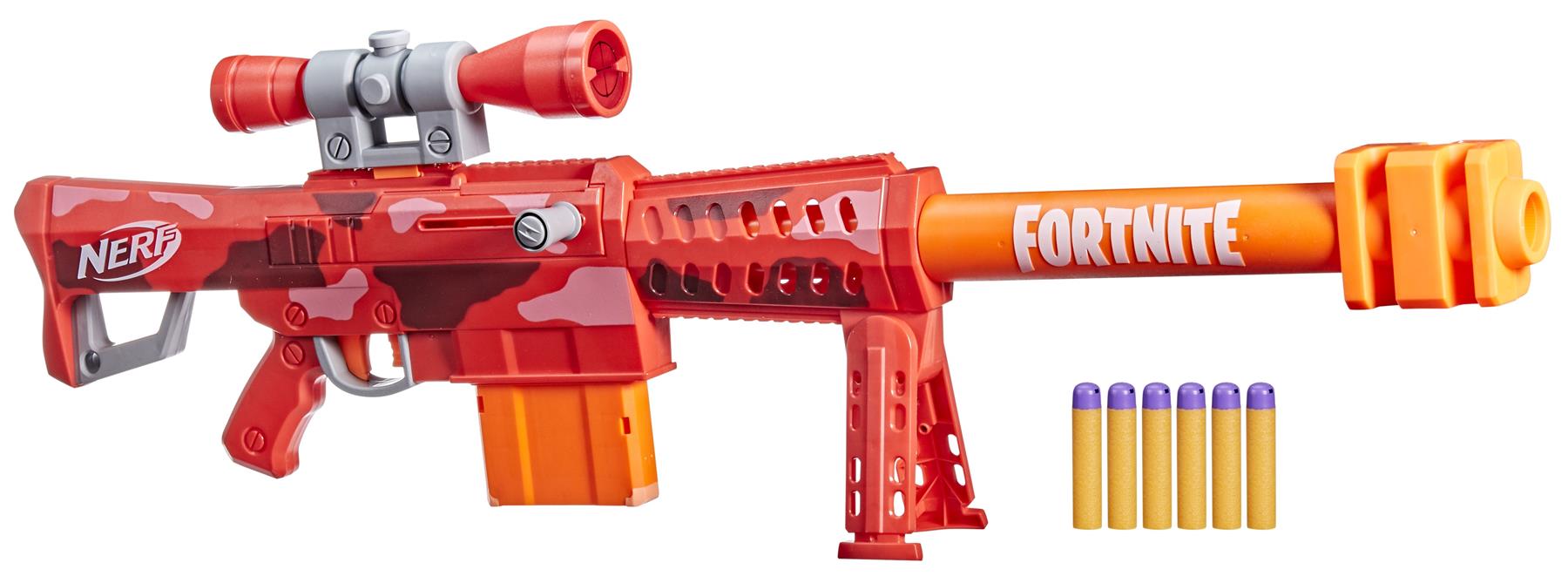 【美品】 NERF FORTNITE HEAVY SR【弾数増量】 Nerf Fortnite Heavy SR Blaster – BargainMax