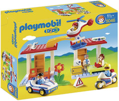 Playmobil Hospital With Paramedics & Police Officers 5046