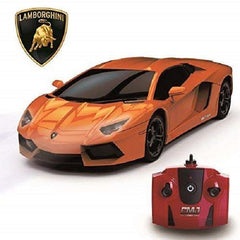 Remote Control  Lamborghini Aventador Orange 1:24 Scale Car