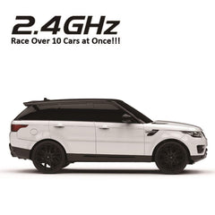 Remote Control Range Rover Sport White 1:24 Scale Car