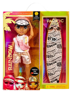 Rainbow High Pacific Coast Finn Rosado Doll