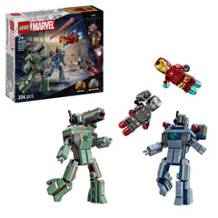 LEGO Marvel Iron Man & War Machine vs. Hammer Drones 76320