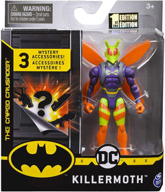DC Comics Killermoth 4 inch Figure with 3 Mystery Accessories