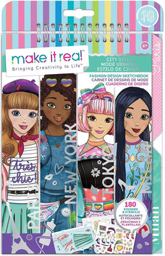 Make It Real Fashion Design Sketchbook City Style