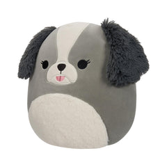 Squishmallows 12 Inch Malu the Grey Shih-Tzu Plush
