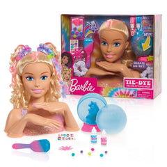 Barbie Deluxe Blonde Tie Dye Styling Head