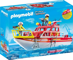 Playmobil City Action Fire Rescue Boat 70147