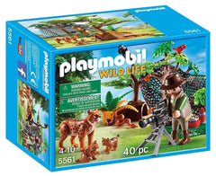 Playmobil Lynx Family with Cameraman 5561