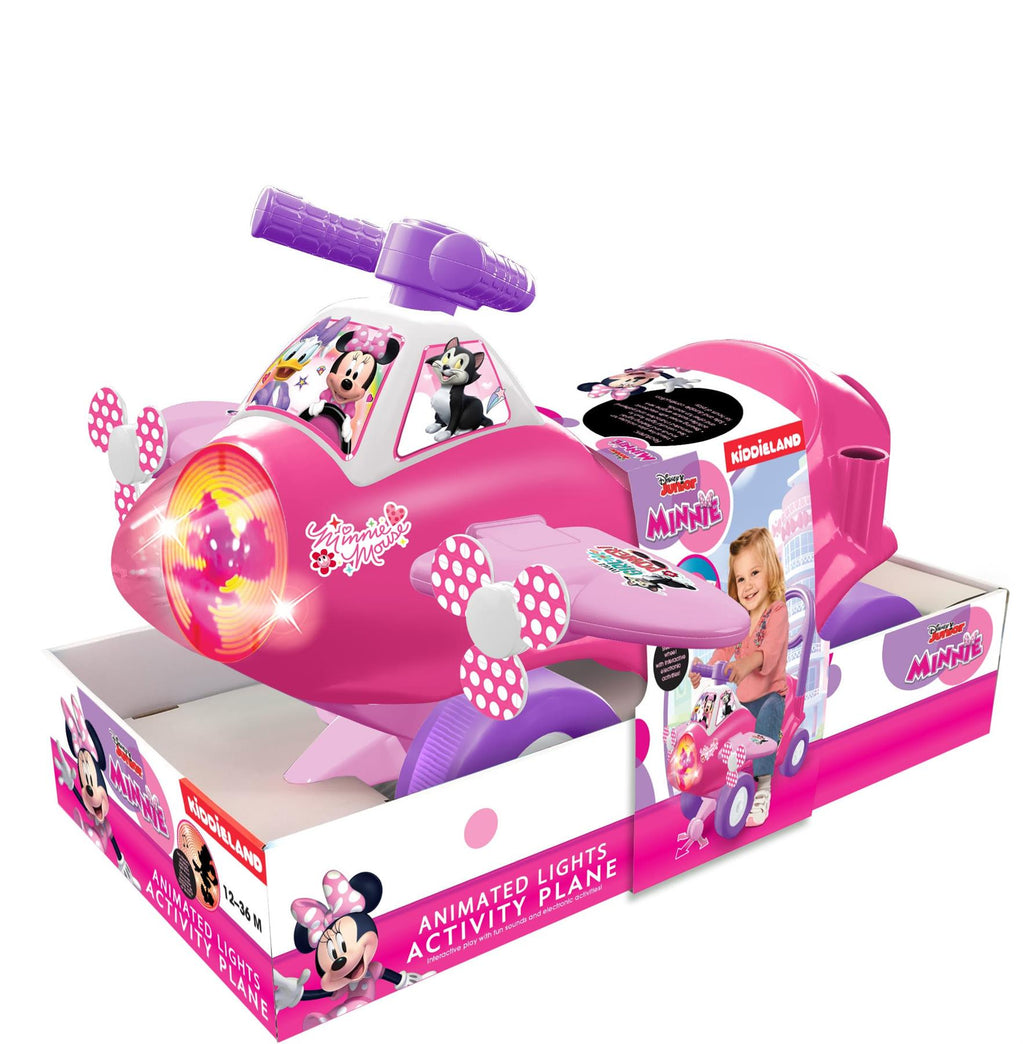 Disney Minnie Mouse Animation Ride On Plane – BargainMax