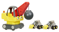 Little Tikes Let’s Go Cozy Coupe 3 Pack Construction Vehicles