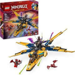 LEGO NINJAGO Ras and Arin’s Super Storm Jet Ninja Toy 71833