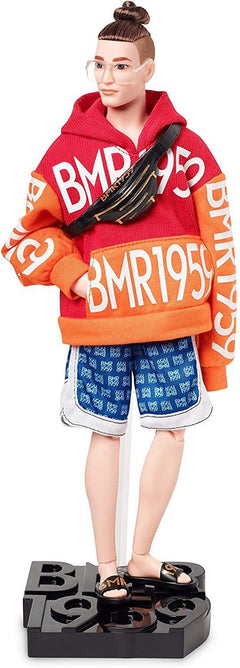 Barbie Orange & Red Hoodie Ken Doll