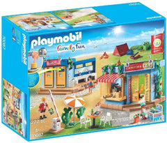 Playmobil Family Campsite with Working Shower 70087