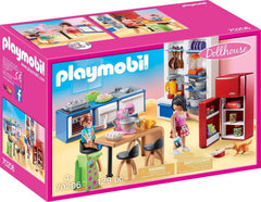 Playmobil Dollhouse Family Kitchen 70206