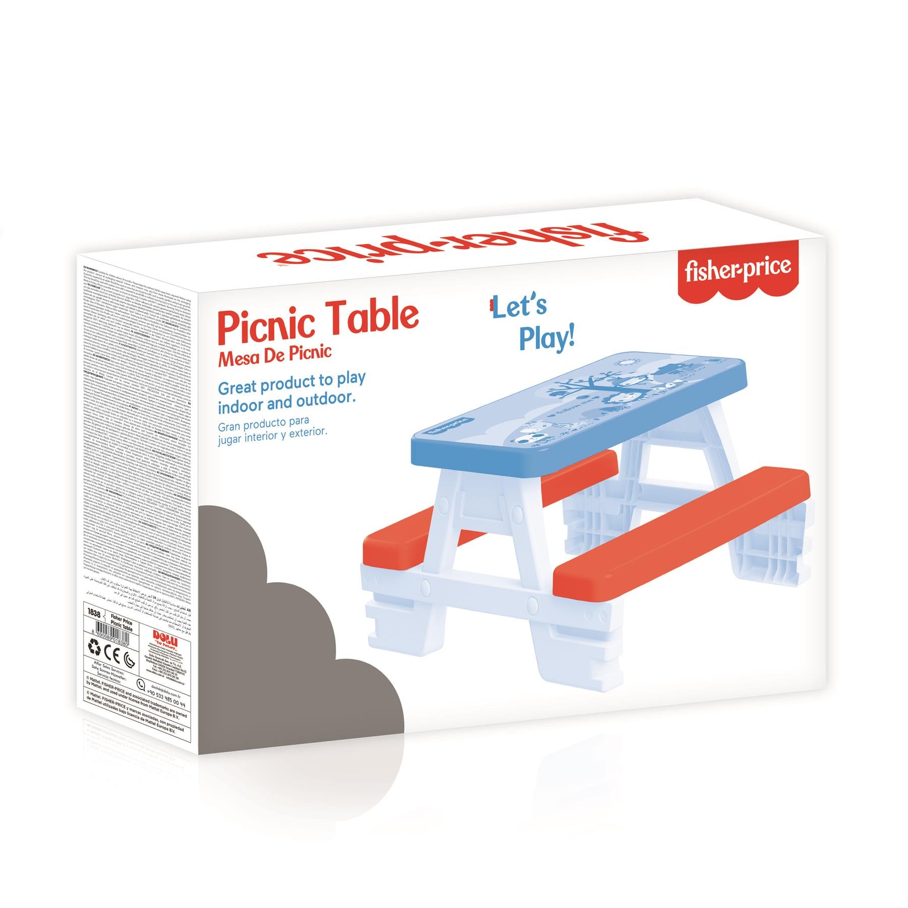 Dolu Fisher Price Picnic Table – BargainMax