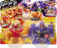Heroes of Goo Jit Zu Versus Pack Galaxy Attack Figures