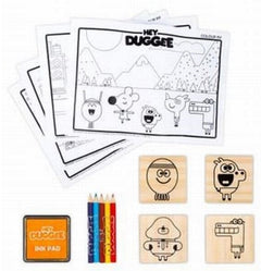 Hey Duggee Wooden Stamps Activity Tower