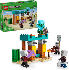 LEGO Minecraft The Illager Desert Patrol Building Toy 21267
