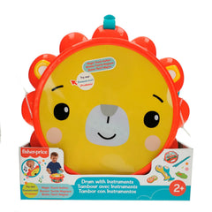 Fisher-Price Lion Musical Drum Set