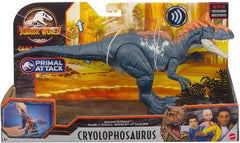 Jurassic World Camp Cretaceous Sound Strike Cryolophosaurus Figure