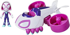 Spidey and His Amazing Friends 2in1 Ghost Spider Change 'N Go Ghost Copter
