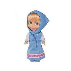 Masha And The Bear 23cm Blue Doll