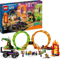 Lego City Stuntz Double Loop Stunt Arena 60339