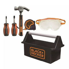 Black & Decker 5-Tool Open Toolbox Toy Roleplay Set