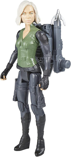 Marvel Titan Hero Power Fx Black Widow Figure (French)