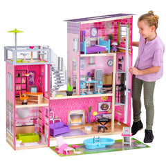 KidKraft Uptown Dollhouse for 12 Inch Dolls