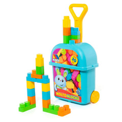 Molto Blocks Trolley with 20 Pieces