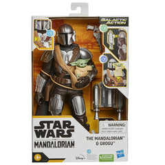 Star Wars Galactic Action The Mandalorian & Grogu Figures