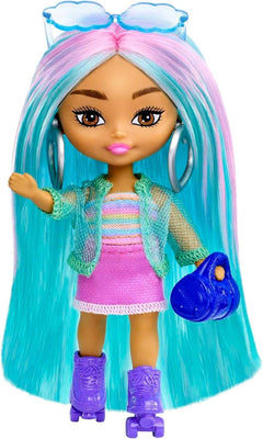 Barbie Extra Mini Minis Doll with Blue Glasses