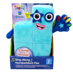 Numberblocks Sing-Along Numberblock Five Plush