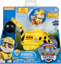 Paw Patrol Vehicle With Pup Rubble Steam Roller