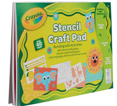 Crayola Stencil Craft Pad