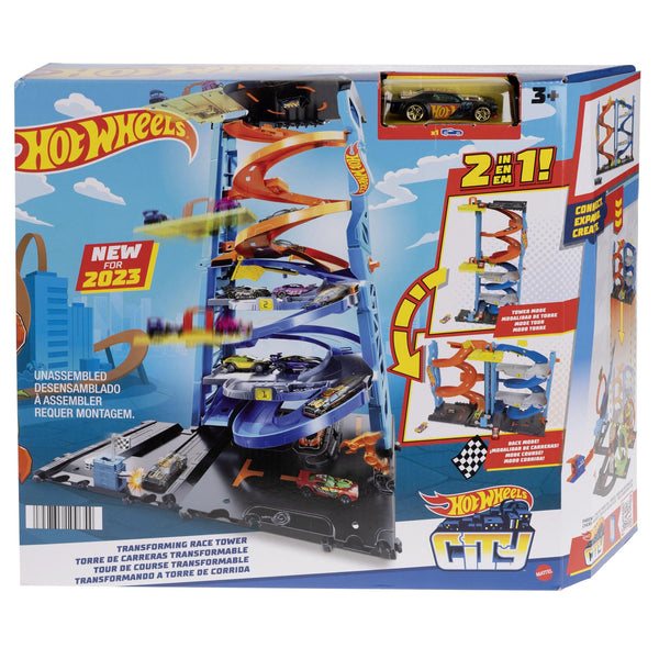 Garage Playset Cosas De Hot Wheels City Raceway Autopista Hot