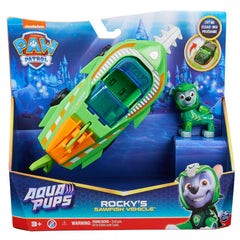 PAW Patrol Aqua Pups Rocky's Sawfish Vehicle