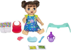 Baby Alive Happy Hungry Baby Brown Straight Hair