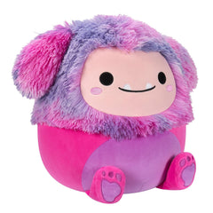 Original Squishmallows 12-Inch Woxie the Magenta Bigfoot Plush