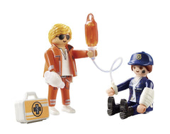 Playmobil DuoPack Doctor and Police Officer 70823