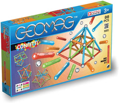 Geomag Confetti Construction 88 Piece Set