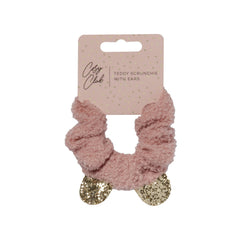 Cosy Club Sherpa Scrunchie with Ears
