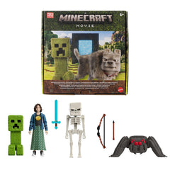 Mincecraft Movie Overworld Encounters Figure Pack