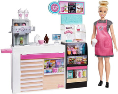 Barbie Coffee Shop With Doll
