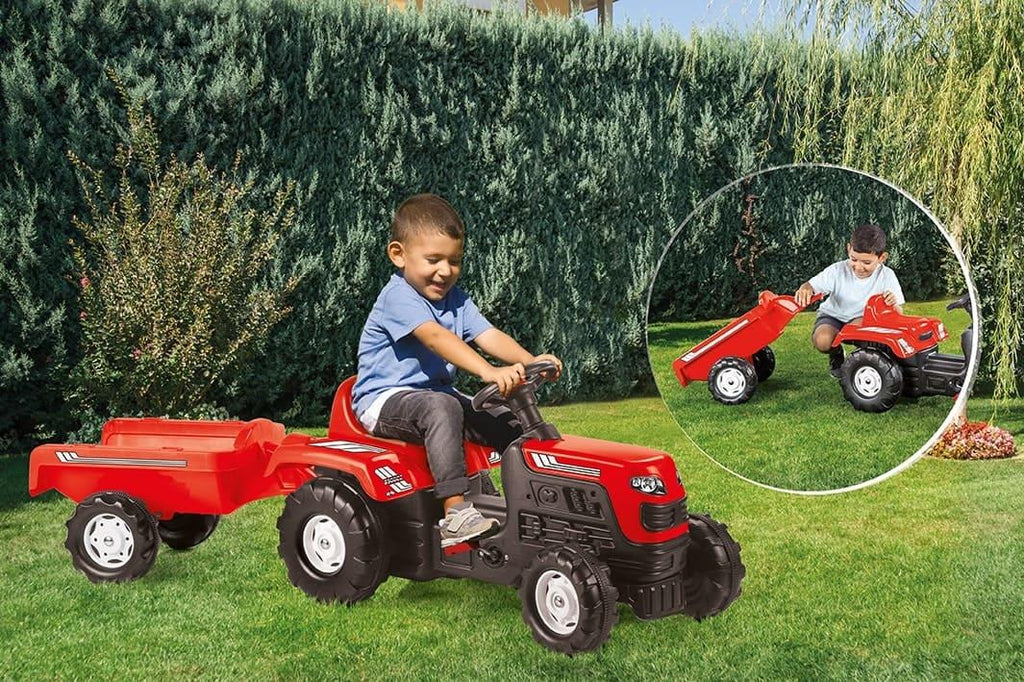 Dolu Red Tractor and Trailer – BargainMax