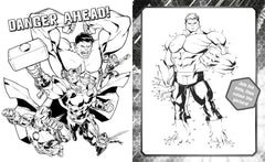 Marvel Avengers: 5 in 1 Colouring Book
