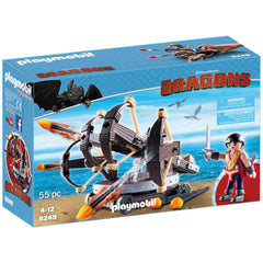 Playmobil DreamWorks Dragons Eret With Firing Ballista 9249